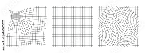 Abstract distorted grid set