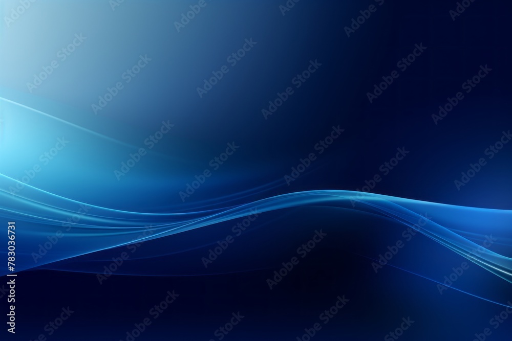 Professional and sleek social media background with a gradient of deep blues