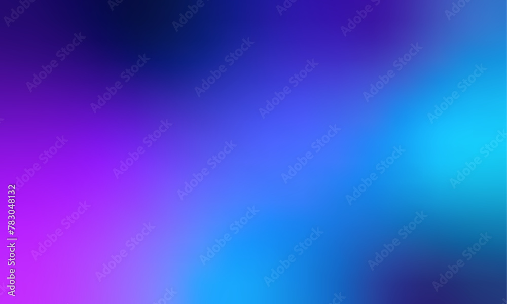 Abstract blue and Purple grainy gradient. Blue background. Technology background