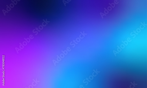 Abstract blue and Purple grainy gradient. Blue background. Technology background