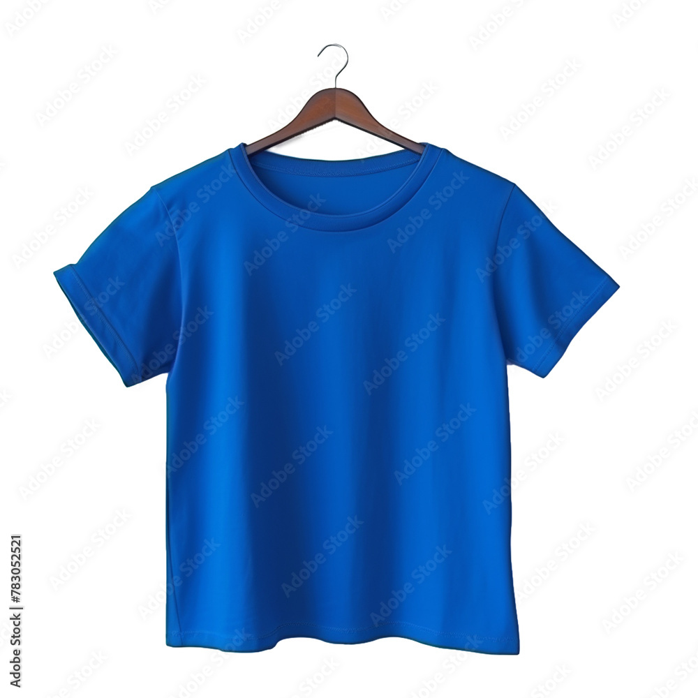 White tshirt isolated on transparent background