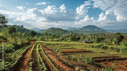 Wallpaper Mural In the heart of rural landscapes, the rhythm of agriculture echoes through the seasons, a testament to human resilience and ingenuity. Torontodigital.ca