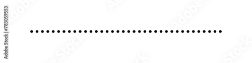 Fotografie Seamless dotted line graphic design