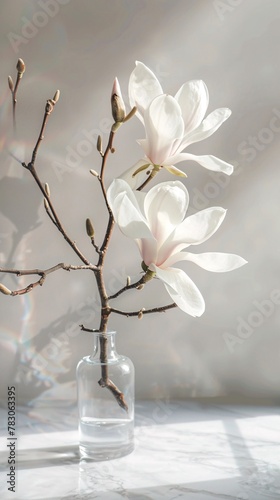 magnolia still life