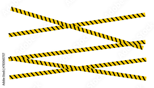 Warning tape, quarantine stripes, Warning stripes, Yellow and black warning tapes, Accident or danger warning, yellow line black stripe caution tapes danger warning ribbons