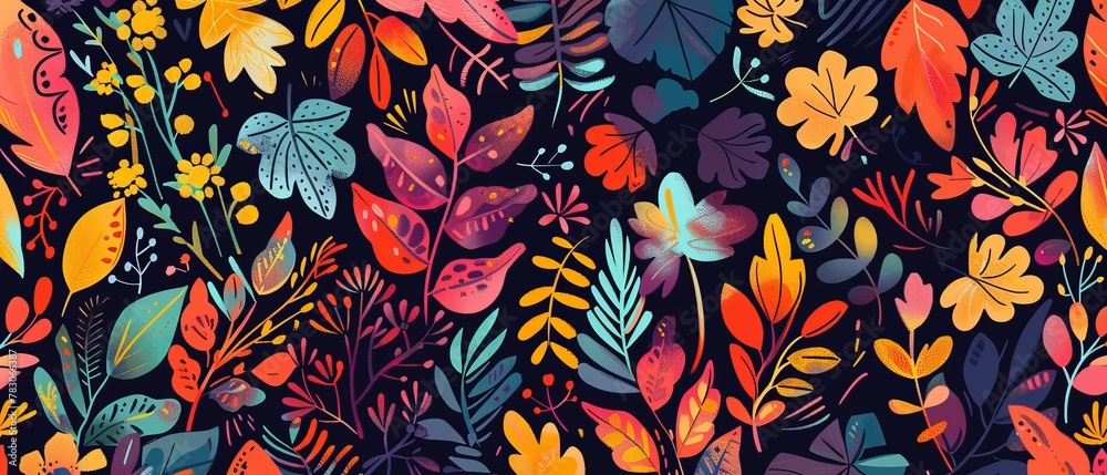 Floral pattern Floral pattern