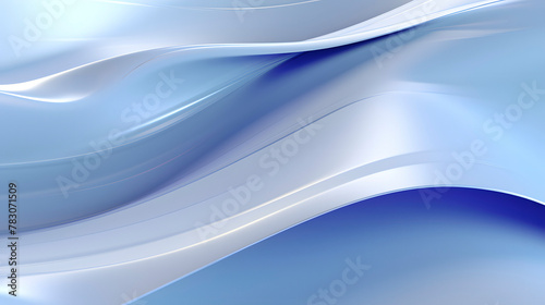 Digital technology blue and white swirl curve abstract poster web page PPT background