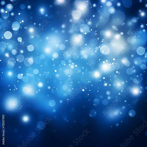 abstract beautiful Blue bokeh glitter wallpaper background design for used wallpaper or background on website designer