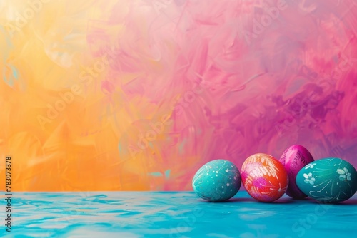 abstract background for Russian Orthodox Easter photo