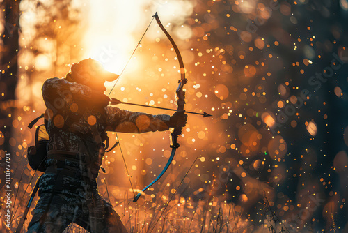 Mastering the Art of Archery: A Photographer's Guide to Hunting with a Compound Bow photo