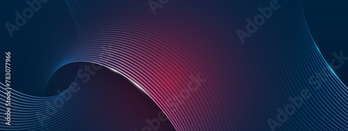 Abstract glowing shiny oval lines background. Geometric circles. Modern swirl ellipse lines design. Trendy graphic elements. Futuristic style. Vector illustration