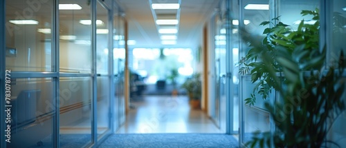 blurred image of a office photo