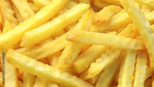 french fries texture background