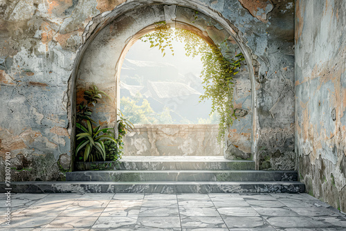 Creative Backgrounds: Floorless Arch Imitations for Photographers photo