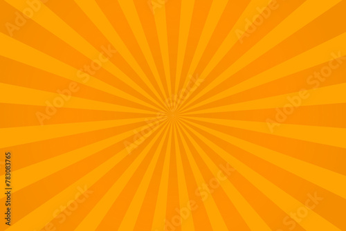 Orange Sunburst Pattern Background. Orange Sunburst Pattern Background.