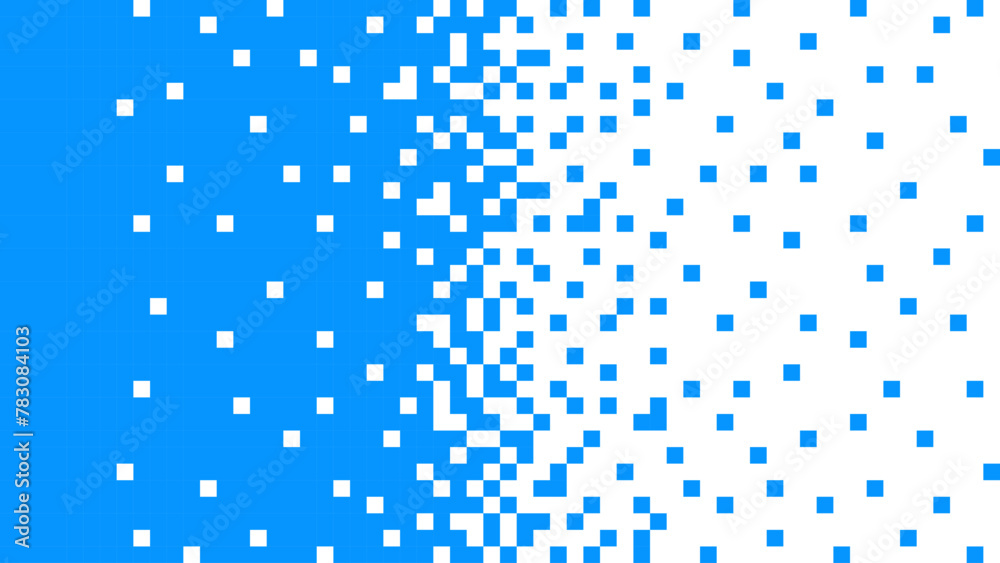 Abstract blue and white pixels background of geometric shapes simple flat style. Vector pattern. ready to use for cloth, textile, wrap and other. Abstract blue and white pixels background of geometric shapes simple flat style. Vector pattern. ready to use for cloth, textile, wrap and other.
