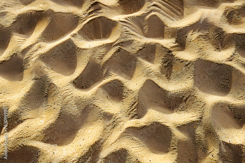 Feiner Sand,, Textur, Wüstentsand, Düne, Sanddüne, erstellt mit generativer KI