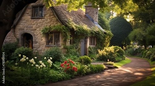 Historic cottage nestled in tranquil garden