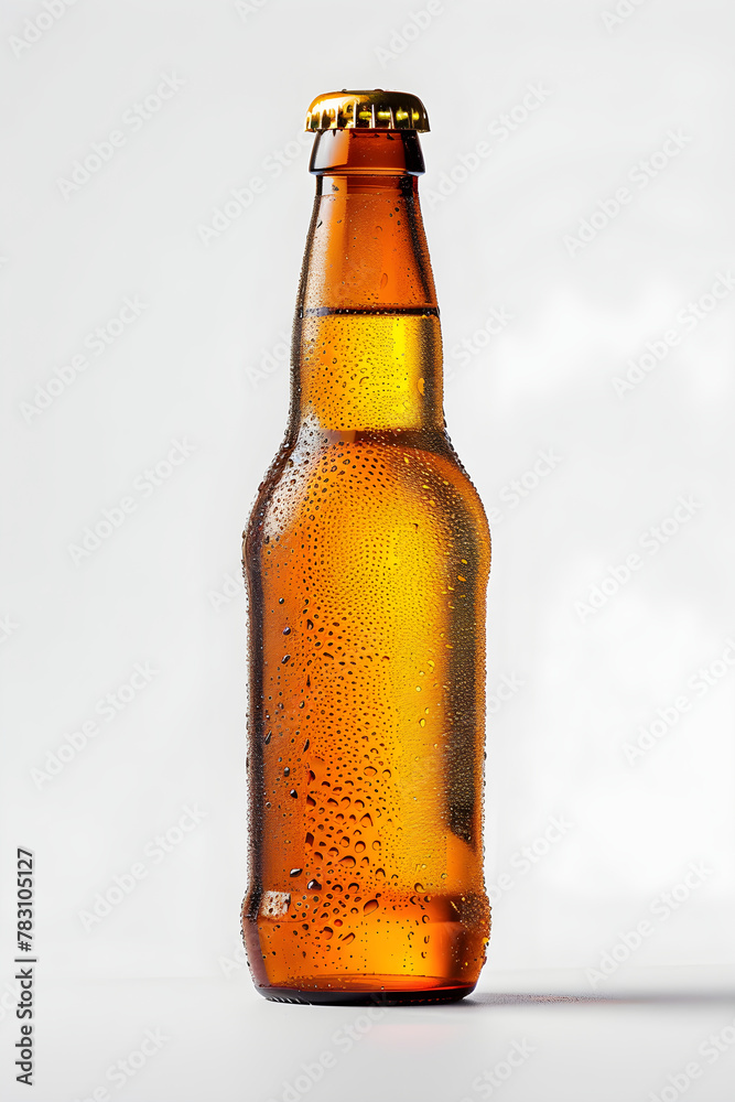 Brown bottle of beer - Clipping Path Beer Bottle Mockup Brown bottle of beer - Clipping Path Beer Bottle Mockup