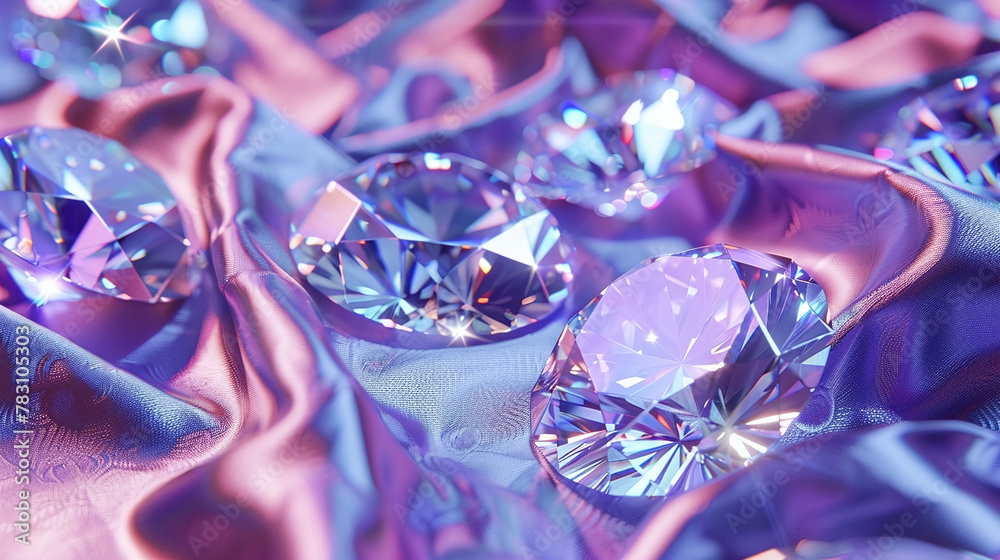 Dazzling Depth: A Symphony of Sparkling Diamonds Dazzling Depth: A Symphony of Sparkling Diamonds