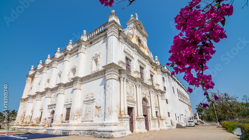 St. Paul's Church, Diu was built in the Baroque architectural style is considered as one of the most beautiful Portuguese Churches in India