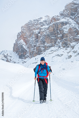Winterwandern in den Dolomiten
