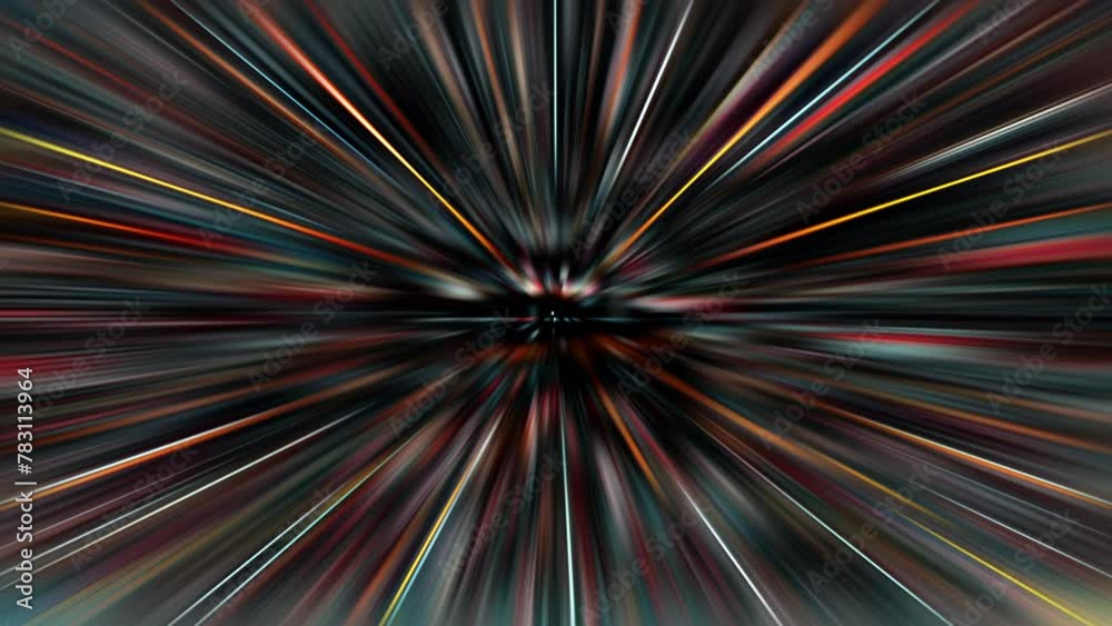 Animation loop of beautiful multicolored speed light radial shine rays animaion abstract background. Abstract motion background with shining light Animation loop of beautiful multicolored speed light radial shine rays animaion abstract background. Abstract motion background with shining light