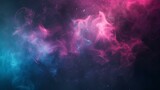 Space Smoke: Nebula Galaxy Night Sky