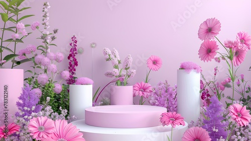 Wallpaper Mural A modern and simple product display stand that sits in an environment. Illuminated by ambient light The design is clean, contemporary and attractive. Ideal for displaying premium products Torontodigital.ca