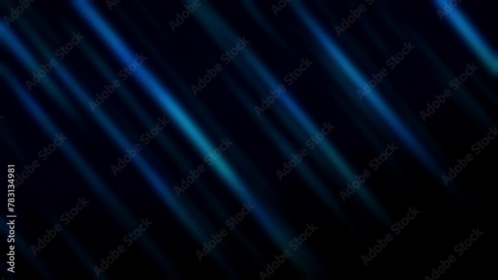 Abstract background with blue flickering light. Abstract video of defocused blue light leak gradient. Background for presentation. Beautiful colorful abstract movements. Oblique blue lines Abstract background with blue flickering light. Abstract video of defocused blue light leak gradient. Background for presentation. Beautiful colorful abstract movements. Oblique blue lines