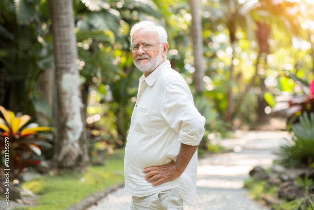 The Thoughtful Senior: A Man's Portrait of Deep Contemplation The Thoughtful Senior: A Man's Portrait of Deep Contemplation