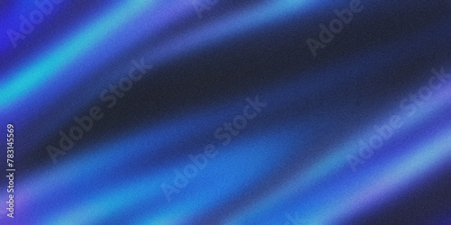 Dark Blue And Light Blue Color Grainy Texture Gradient Background