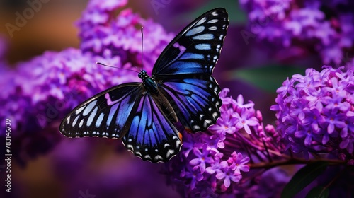 patterns purple butterfly