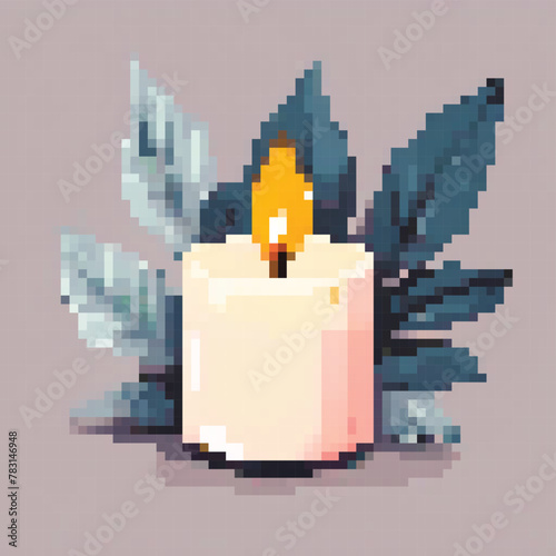 8 bit Candle