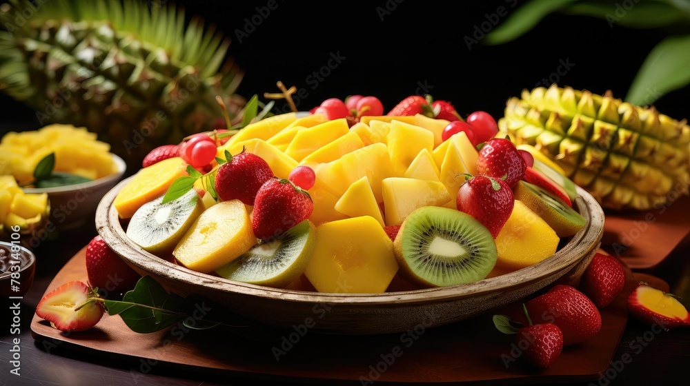 tropical yellow mango tropical yellow mango