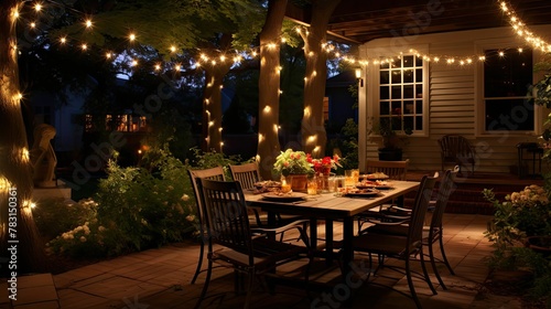 cozy patio lights