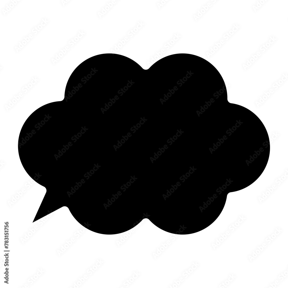 Chat vector icon. Talk speech bubble icon Chat vector icon. Talk speech bubble icon