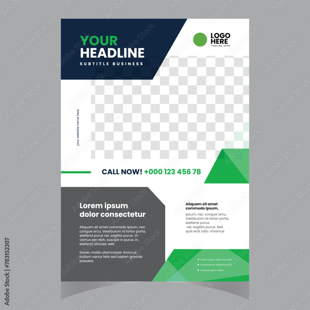 Creative corporate colorful business flyer design bundle, abstract business flyer, vector template design or business poster design template