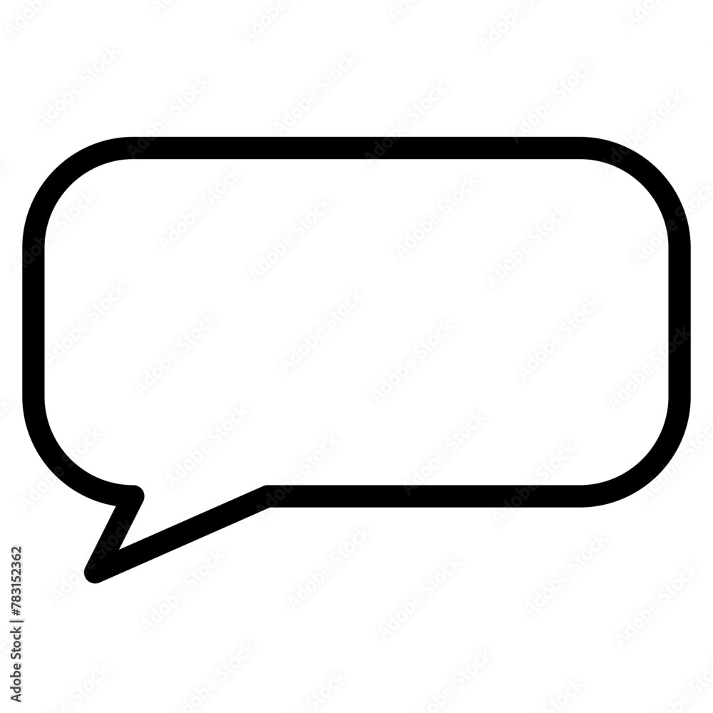 Chat vector icon. Talk speech bubble icon Chat vector icon. Talk speech bubble icon