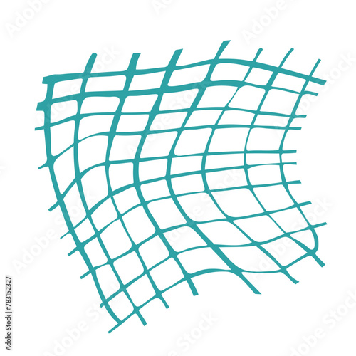 Fishing net, mesh, or crosshatch ink texture