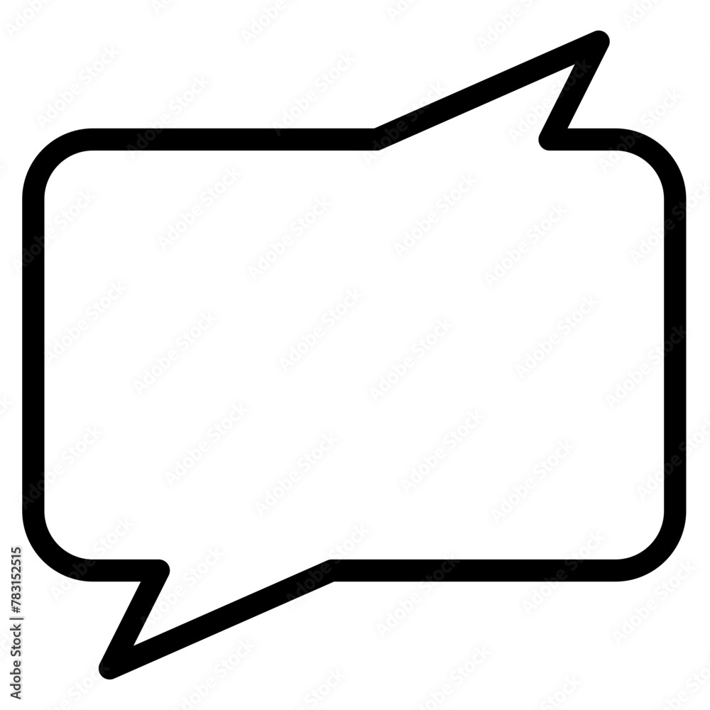 Chat vector icon. Talk  speech bubble icon