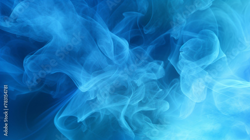 blue smoke background