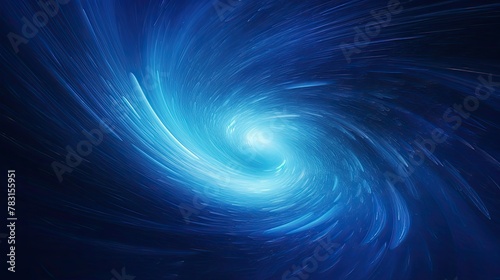 vortex blue futuristic background