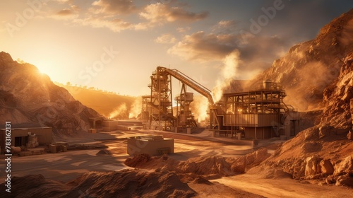 setting quarry Cement Factory
