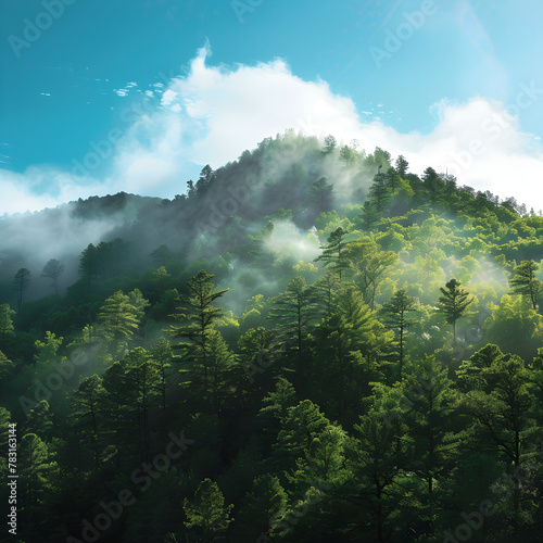 The Majestic Beauty of North Carolina's Climate - A Visual Representation © Lela