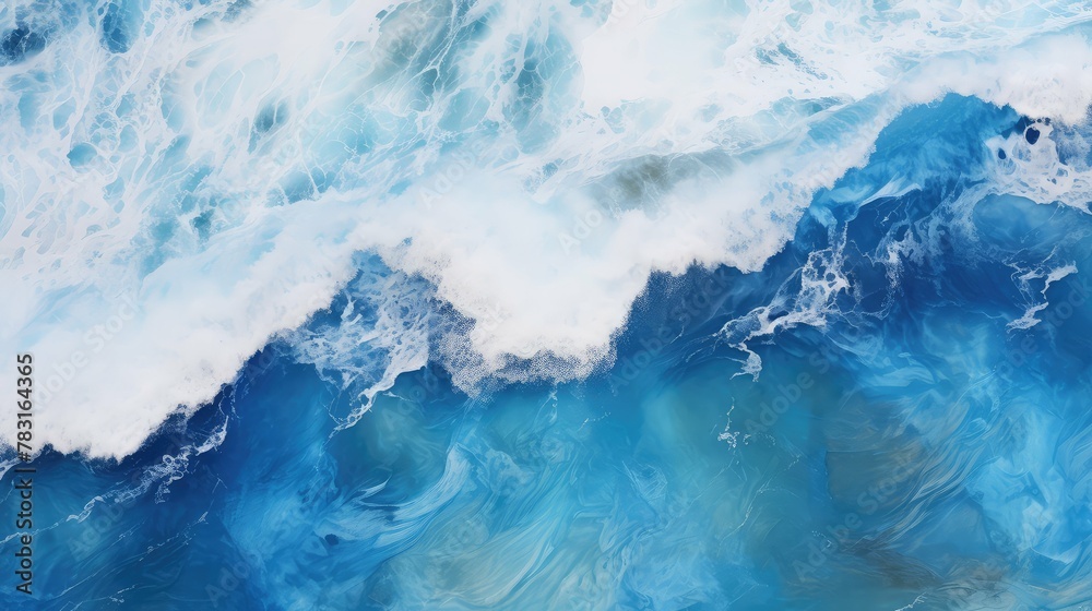 water blue wave texture