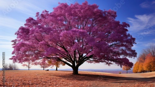 color purple tree