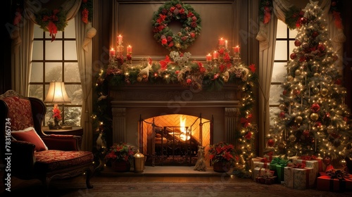 adorned holiday interior design