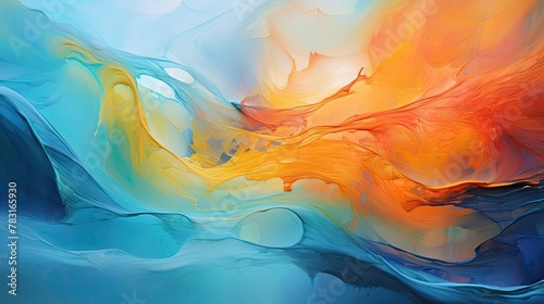 vibrant handcrafted oil photo