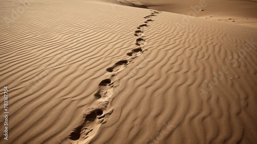 journey dark desert sand